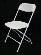 001 Chair, White Folding 001 Chair, White Folding